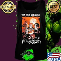 Halloween horror characters tis the season to be spooky s Tank top