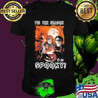 Halloween horror characters tis the season to be spooky shirt