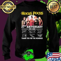 Hocus pocus 27th anniversary 1993 2020 thank you for the memories signatures s Sweater