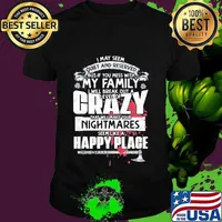 I may seem quiet and reserved but if you mess with my family i will break out a level of crazy shirt