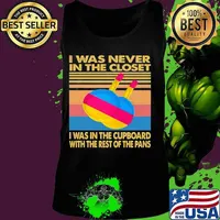 I was never in the closet i was in the cupboard with the rest of the pans vintage retro s Tank top