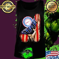 International union of operating engineers american flag independence day s Tank top