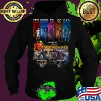 It's good to be bad years of disney descendants 2015 2020 3 seasons signatures s Hoodie