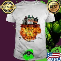 Jagermeister the nighttime sniffling sneezing how the hell did i end un on the floor medicine shirt