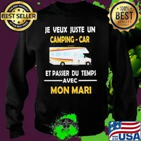 Je veux juste un camping car et passer du temps avec mon mari s Sweater