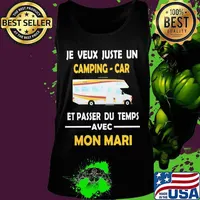 Je veux juste un camping car et passer du temps avec mon mari s Tank top