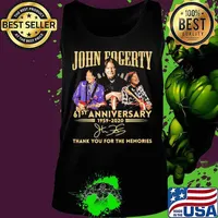 John fogerty 61st anniversary 1959 2020 thank you for the memories signature s Tank top