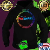 Just an independent woman petsmart who loves her job s Hoodie
