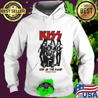 Kiss band end of the road world tour s Hoodie