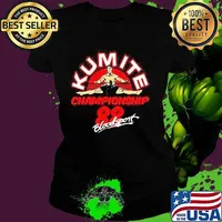 Kumite championship 88 bloodsport vintage retro s Ladies tee
