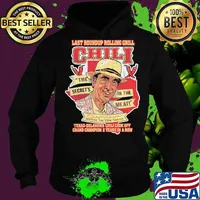 Last roundup rolling grill chili the secrets in the meat texas oklahoma chili cook off grand champion 2 years in a row s Hoodie