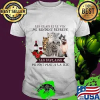 Les chais et le vin me rendent heureux les humains me font mal a la tete flowers shirt