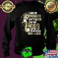 Lion king hurt my granddaughter for my grandson not even god can save you from my wrath s Sweater
