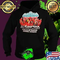 Liverpool football club you'll never walk alone premier league champions 2019 2020 s Hoodie