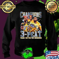 Los angeles lakers champions 3 peat thank you for the memories s Sweater