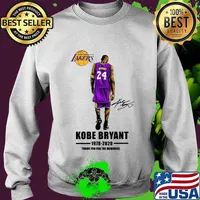 Los angeles lakers kobe bryant 1978 2020 thank you for the memories signature s Sweater