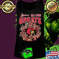 Louisville cardinals all time great signatures s Tank top