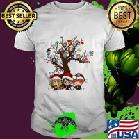 Merry christmas harry potter tree shirt