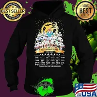 Miami dolphins 55th anniversary 1966 2021 thank you for the memories signatures s Hoodie