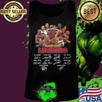 Miami heat legends basketball players signatures s Tank top