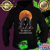 Michael myers the king of halloween sunset s Hoodie