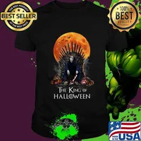 Michael myers the king of halloween sunset shirt