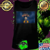 Mickey mouse hug denver broncos logo s Tank top