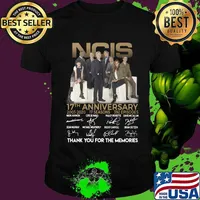 Ncis 17th anniversary 2003 2020 17 seasons 392 episodes thank you for the memories signatures shirt