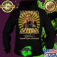 Neil diamond 1960 60 years from the first thank and continue signature s Hoodie
