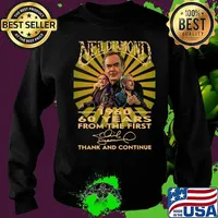 Neil diamond 1960 60 years from the first thank and continue signature s Sweater
