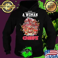 Never underestimate a woman who understands football and loves kansas city chiefs s Hoodie