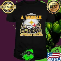 Never underestimate a woman who understands football and loves pittsburgh steelers football signatures shirt