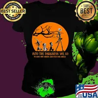 Nightmare into the darkness we go to lose our minds and find our souls s Ladies tee