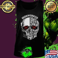 Official Ironworker The hardest part of my job is being nice to people who think they know how to do my job s Tank top