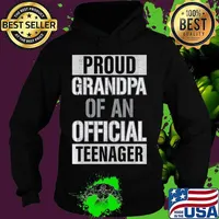 Official teenager Grandpa 13th birthday Grandpa party gifts s Hoodie