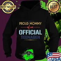 Official teenager Mommy 13th birthday Mommy party gifts T-Shirt Hoodie