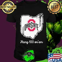 Ohio state buckeyes hang 100 on em shirt
