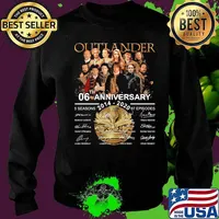 Outlander 06th anniversary 2014 2020 thank you for the memories signatures s Sweater