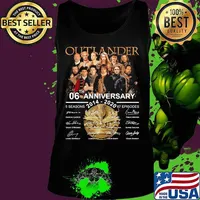 Outlander 06th anniversary 2014 2020 thank you for the memories signatures s Tank top