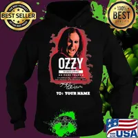 Ozzy osbourne no more tours 2 celebrating 5 decades of the prince of darkness live signatures s Hoodie