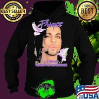 Prince legend thanks for the memories signature bird s Hoodie