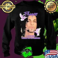 Prince legend thanks for the memories signature bird s Sweater