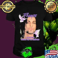 Prince legend thanks for the memories signature bird shirt