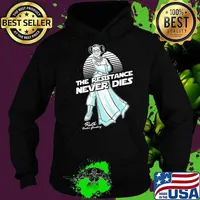 Princess leia the resistance never dies ruth bader ginsburg s Hoodie