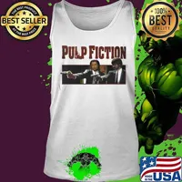 Pulp fiction movie characters s Tank top