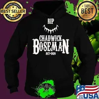 Rip chadwick boseman marvel heroes black panther actor 1977 2020 s Hoodie