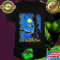 Satan iron maiden fear of the dark shirt