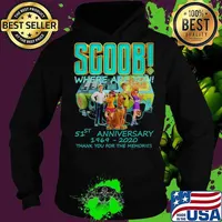 Scoob where are you 51st anniversary 1969 2020 thank you for the memories s Hoodie