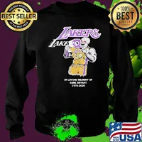Skeleton los angeles lakers in loving memory of kobe bryant 1978 2020 s Sweater