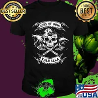 Skull sons of odin valhalla shirt